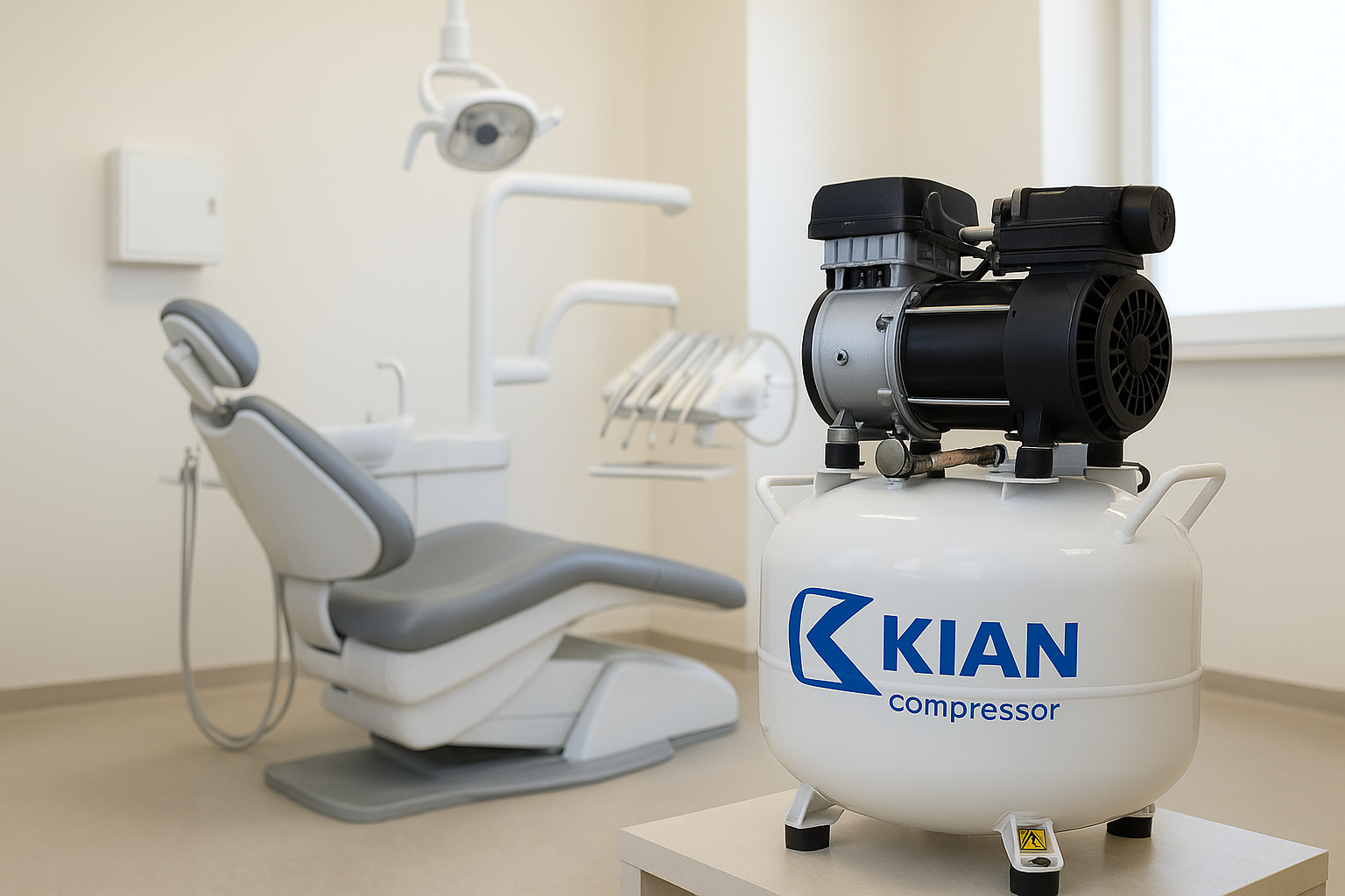 ۱۰  نکته طلایی برای نصب کمپرسور دندانپزشکی در فضای محدود مطب