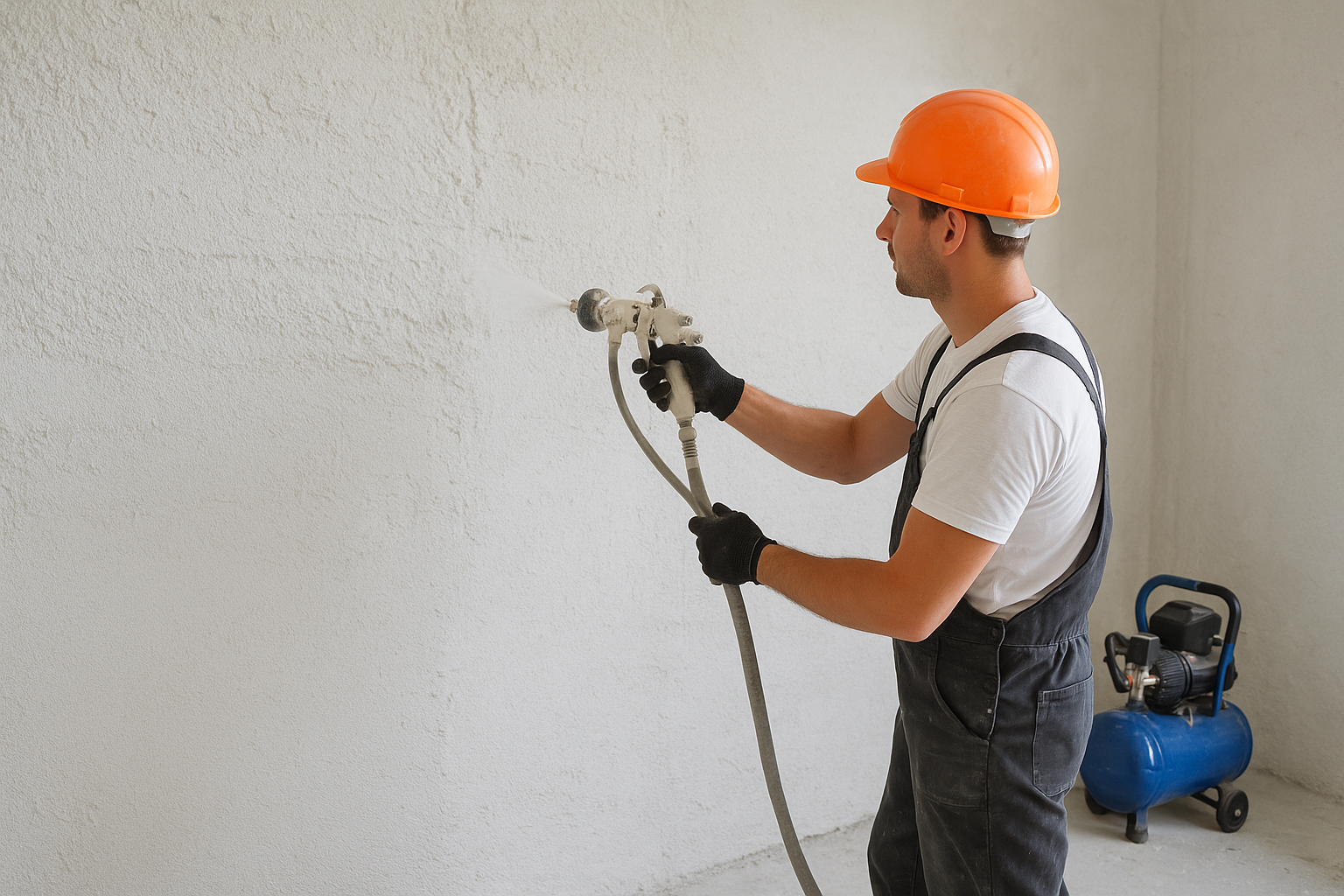 کاربرد کمپرسور و کنیتکس‌پاش در ساختمان‌سازی