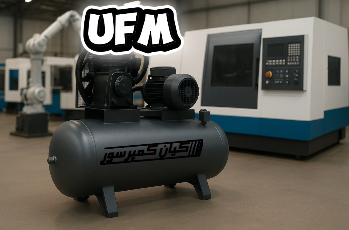 محاسبه CFM و ظرفیت هوادهی کمپرسور برای ماشین‌آلات صنعتی