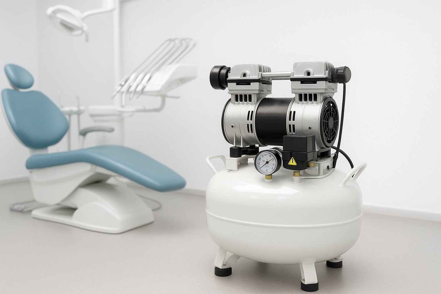 ۵ نشانه‌ای که می‌گوید وقت تعویض کمپرسور دندانپزشکی فرا رسیده