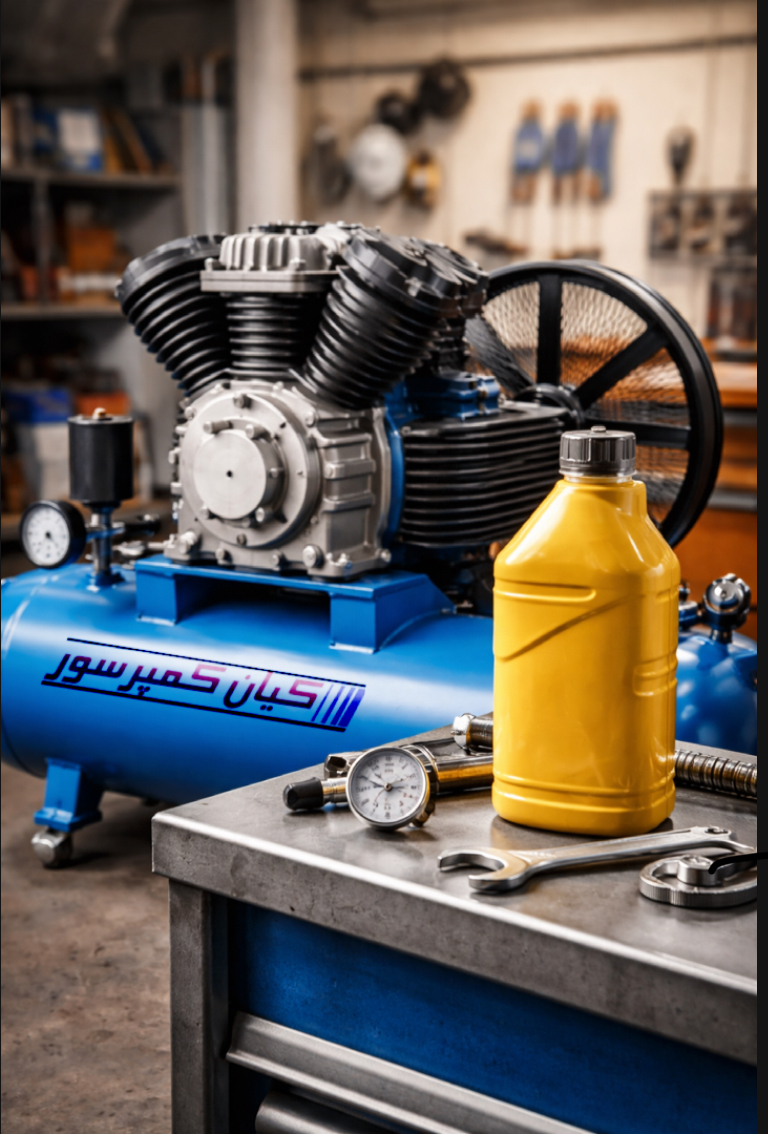 چگونه عمر کمپرسور پیستونی را افزایش دهیم؟ | راهکارهای تخصصی و کاربردی