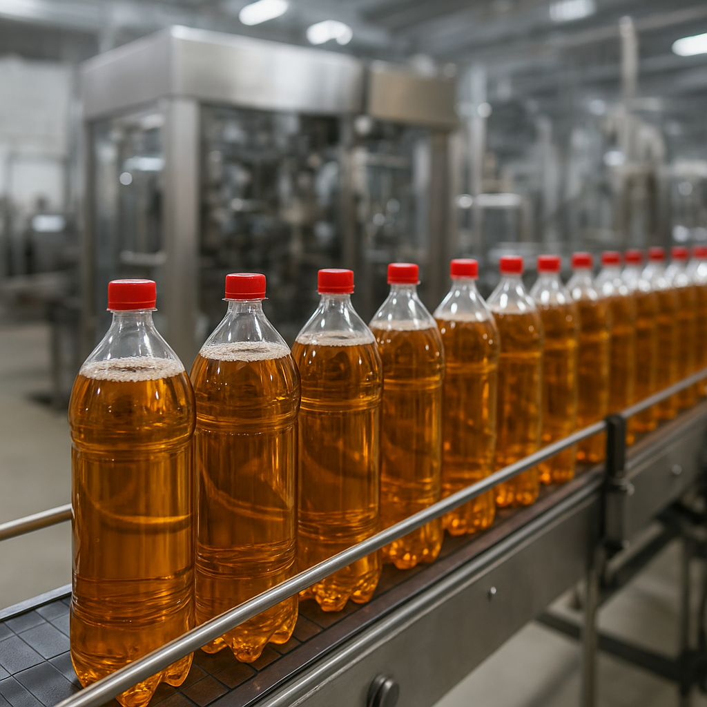 نقش کمپرسورهای فشار بالا در صنعت تولید بطری‌های PET